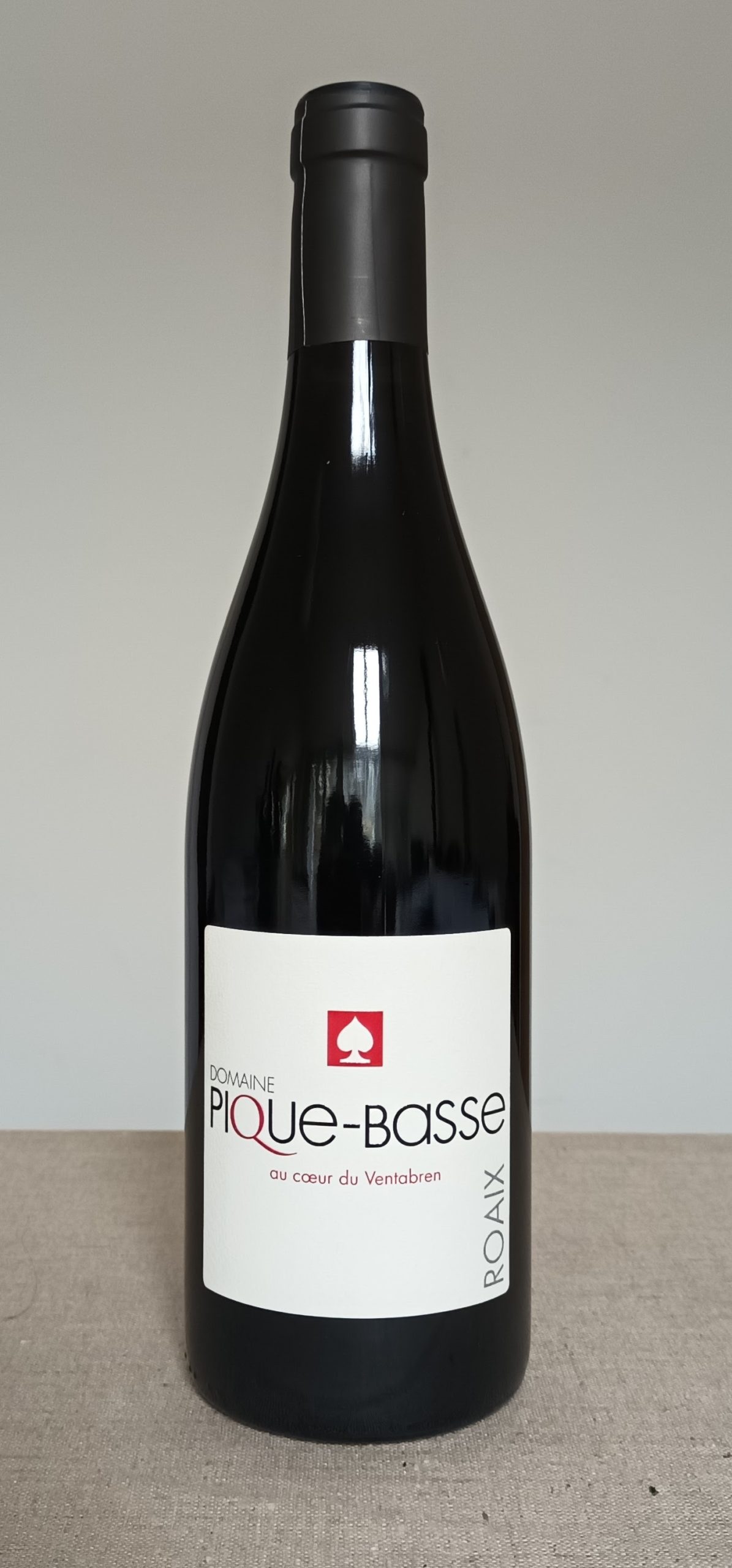 Roaix, Pique-Basse, Au Coeur De Ventabren, 100% syrah *