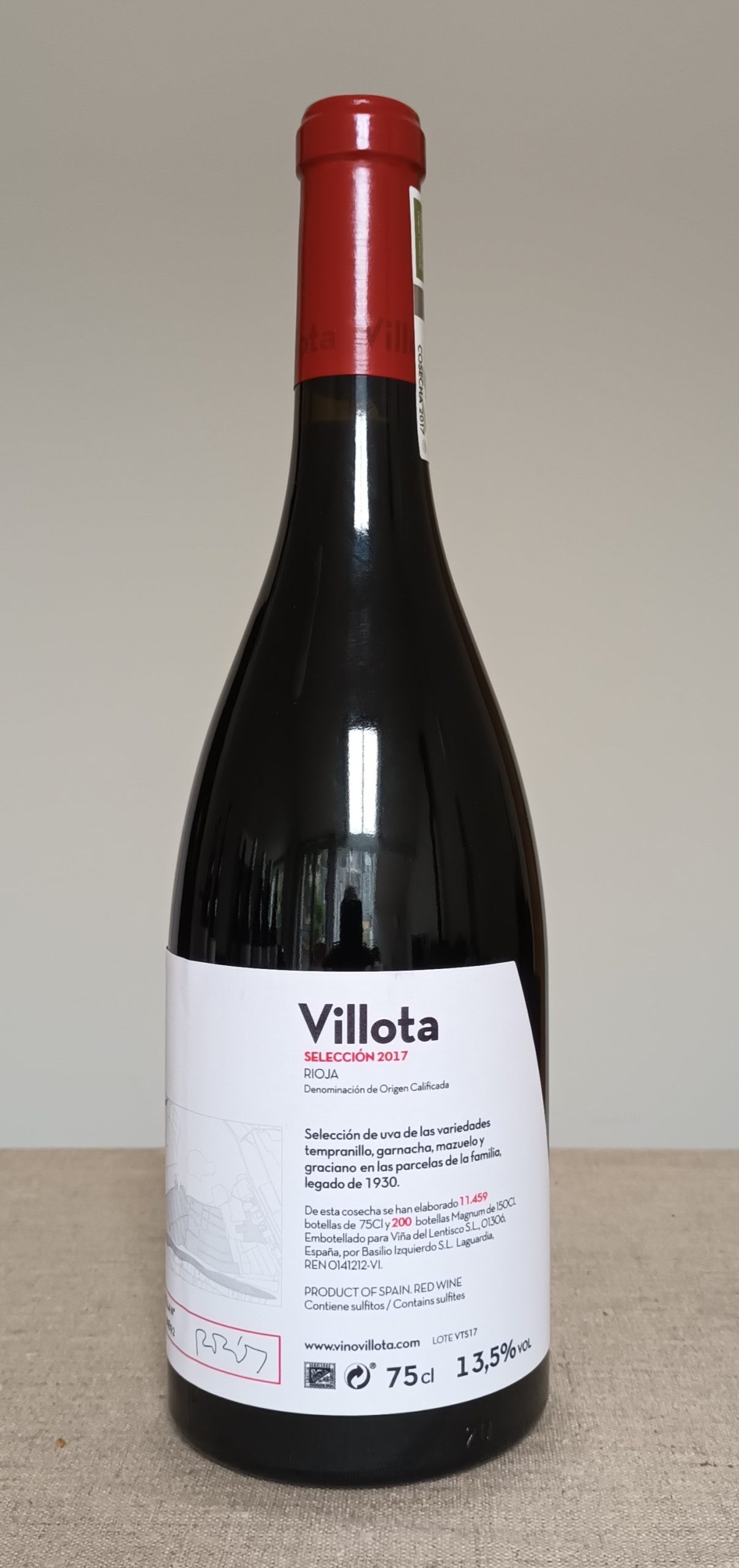 Rioja, Villota, Seleccion Tinto