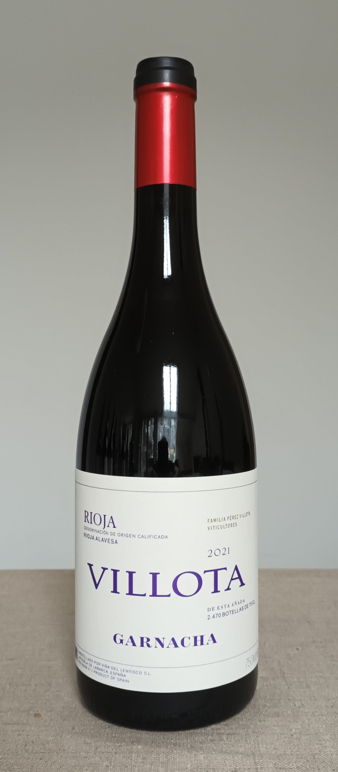 Rioja, Villota, Garnacha